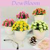 Artificial Fuchsia Flower Sphere Plant For Home Decor And Photography Props