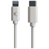 Ksix KSIX MFI USB-C To Lightning Cable (1m) White