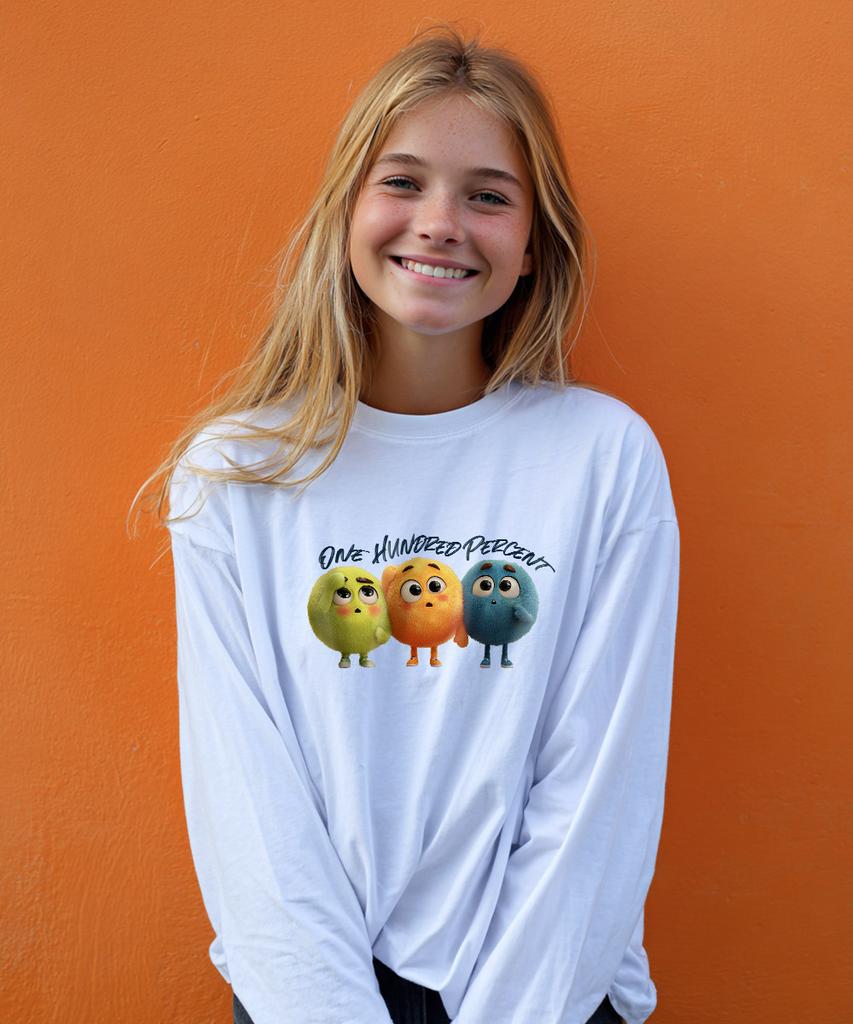 ONEHUNDREDPERCENT FOR WOMAN Ohpxjoy Kong-Al-I Basic Long Sleeve T-Shirt