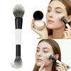 Doppelseitiger Foundation-Gesichtspinsel Doppelseitiger Puder-Rouge-Kontur-Und-Lidschatten-Concealer Make-up-Pinsel