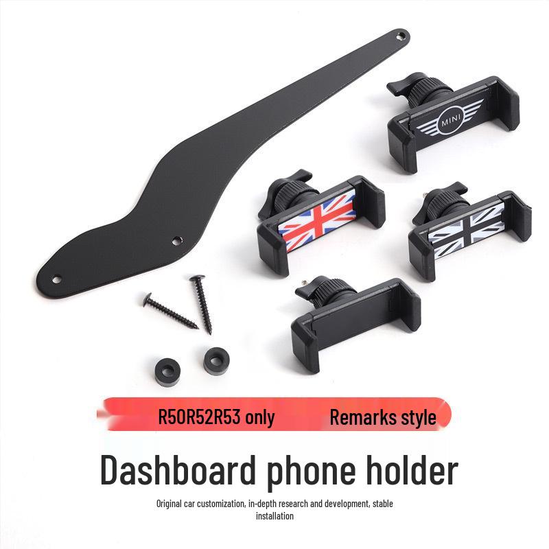 Supporto per telefono per cruscotto BMW Mini Cooper, Design pieghevole per R50/R55/F54