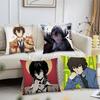 B-Bungo Stray Dogs Anime Pillow Case Fashion Square Pillowcase Bedroom Sofa Room Ins Decoration Leisure