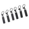 6Pcs Zipper Pull Tab Rustproof Detachable Colred Zipper Pull Replacement for Clothing Luggage Shoes
