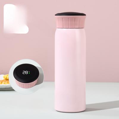 Simple New Stainless Steel Thermos Cup Intelligent Temperature Measurement Large-capacity Water Cup Student Outdoor Sports Portable Gift Cup