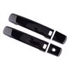 1 Set Car Exterior Door Handle Cover Trim Fit for Nissan Frontier Pickup 2005-2017 2018      Black Plastic