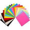 ECLET 5.5 X 5.5 Neon Origami Paper Pack of 100 Sheets (10 Sheet X 10 color)Fluorescent Color Both Side Coloured For Orig