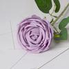 Artificial Rose Flower Big Bloom Fake Silk Rose Flower Realistic Faux Long Stem Rose Bouquet with Leaves for Home Kitchen Party Wedding Decor