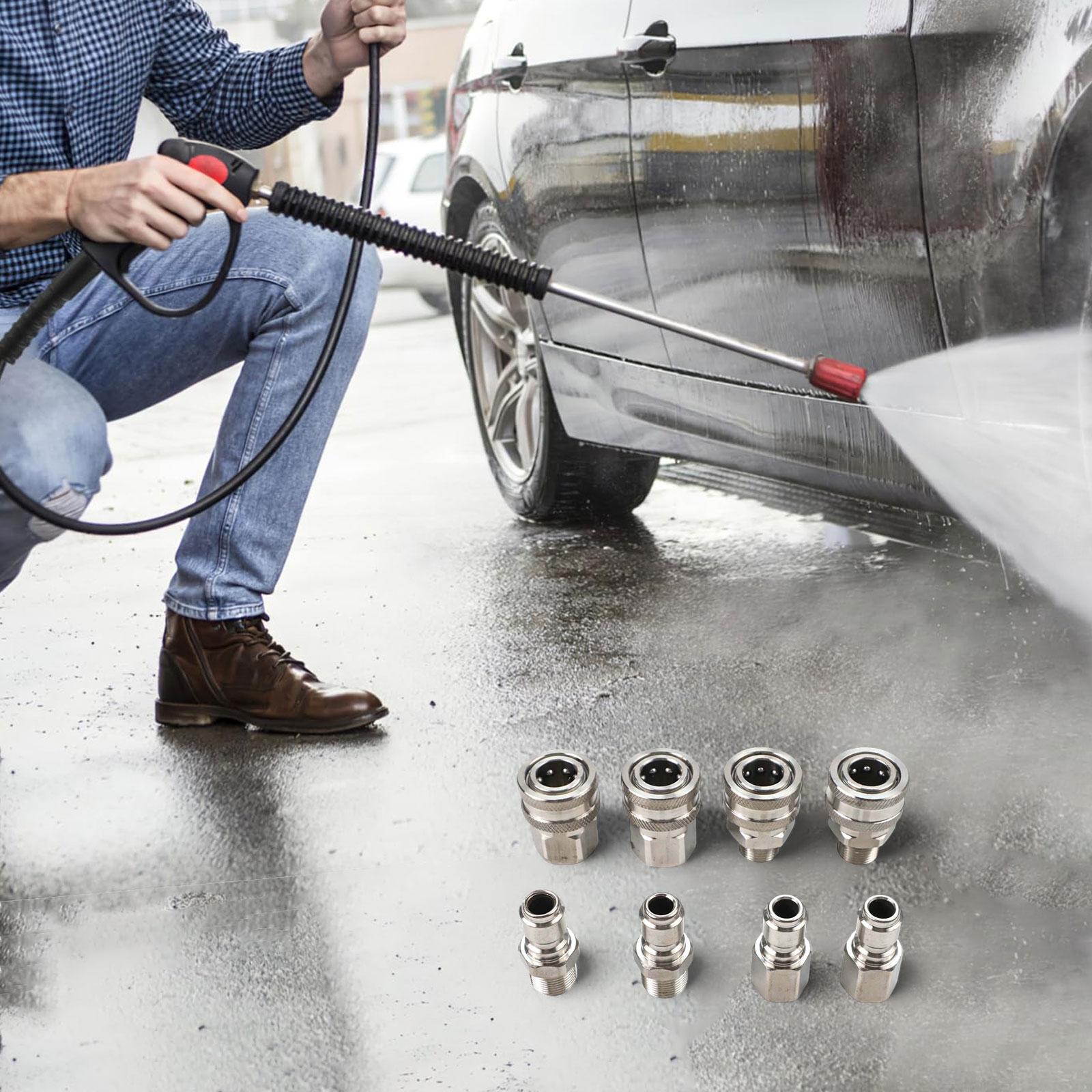 Stainless Steel Connectors Pressure Washer Adapter As Shown Rust Resistant Material Suitable For Hot Cold Water China Mainland