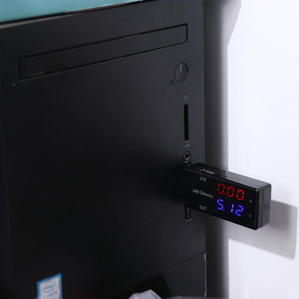 Indicator Battery Capacity Tester Mobile Power Detector USB Charger Tester Voltage Current Meter