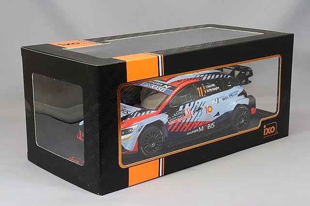 IXO Hyundai i20 N Rally 1 2024 Monte-Carlo-Rallye-Sieger Widag 1/18 #11 T.N. Neuville/M.