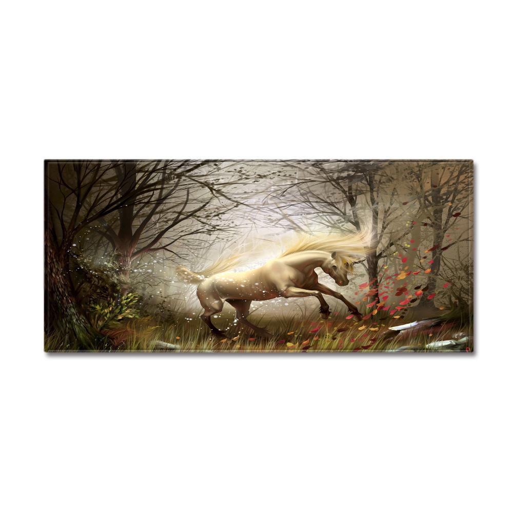 Unicorn Carpet Long Floor Mat Love Theme Doormat