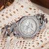 New Fashion Light Luxury Gimono Diamond Chain Strap for Women Quartz Watch for Christmas and Halloween Gifts