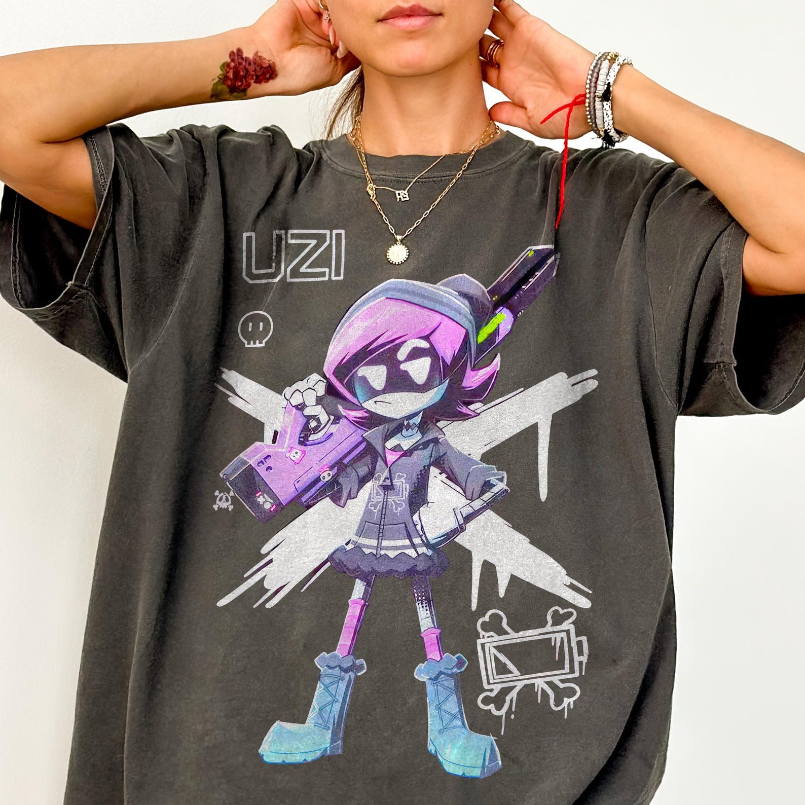 Comfort Colors® Murder Drones Uzi Shirt - Drone Animation Tshirt,Murder Drones Sweatshirt,Uzi Doorman Tshirt 3XL