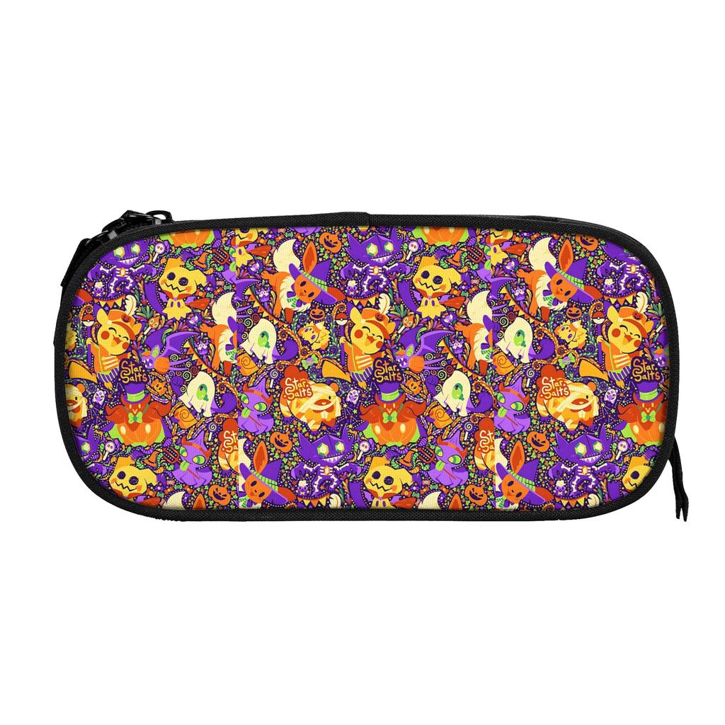 Custom Cartoon Pokemon Theme Large Capacity Bags for Child School Pencil Bag for Boys Gilrs Kids