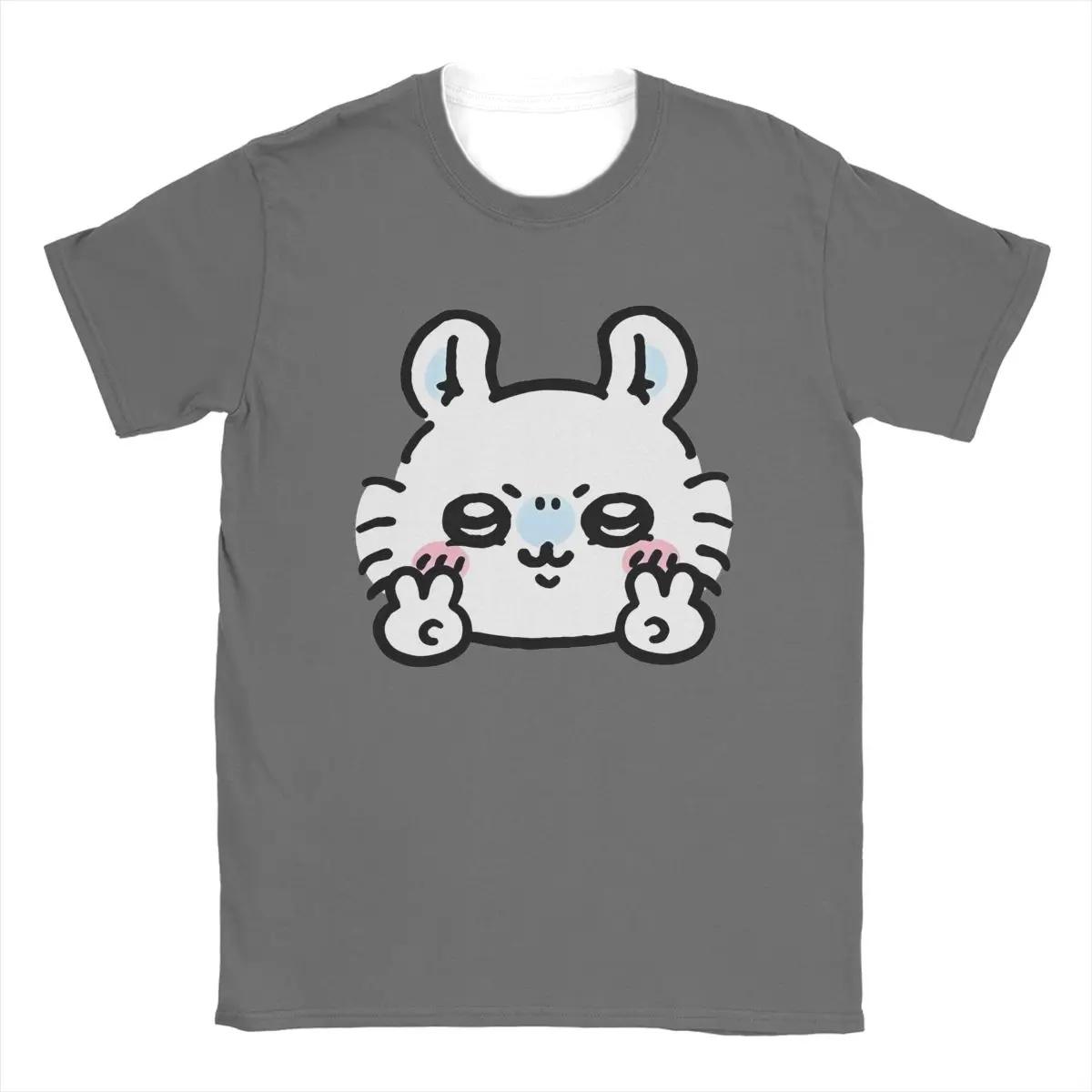 

Miniso Летняя Хит Продаж Chiikawa Футболка Мультяшная Забавная Футболка Женская Мужская С Круглым Вырезом Быстросохнущая Удобная Дышащая Футболка S