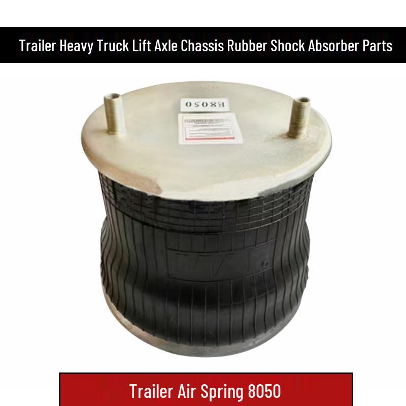 BPW Axle CIMC Trailer Heavy Truck Lift Axle Rubber Air Suspension Shock Absorber