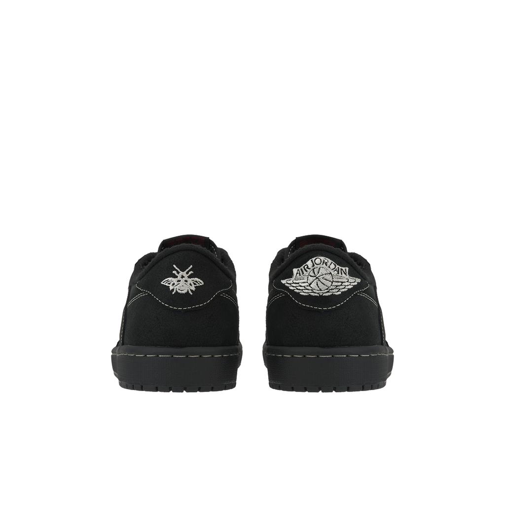 Travis Scott x Air Jordan 1 Retro Low OG SP Black Phantom Unisex-Sneaker Universitätsrot DM7866-001