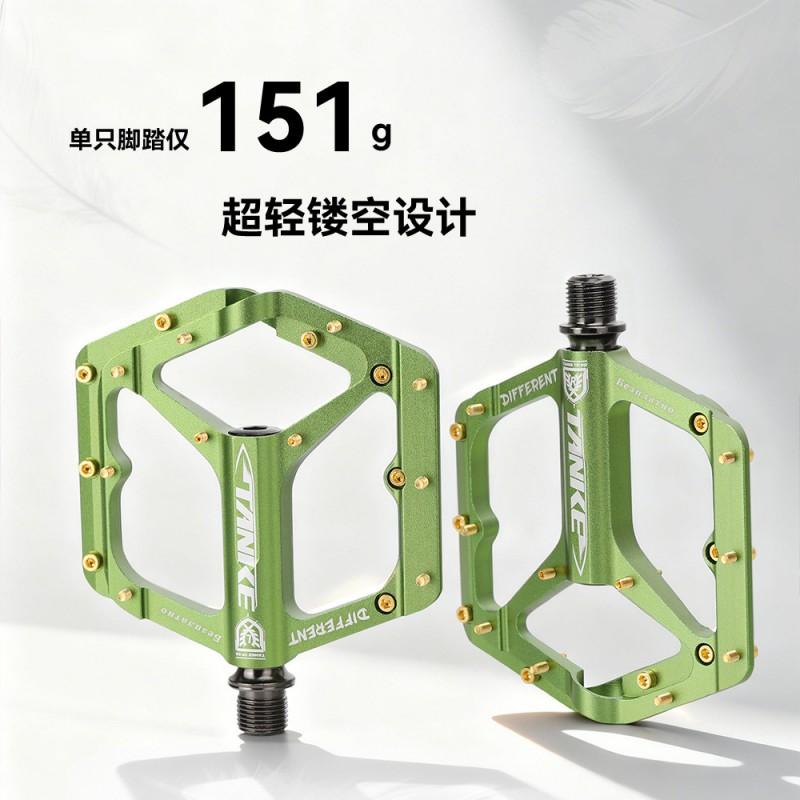 TANKE TP-53 CNC Aluminum Bicycle Pedals With Sealed Cartridge Bearings Mountain Road Bikes