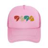 Guitar Pick Music Art Graphic Mesh Baseball Cap Casual Hat Outdoor  For Womens Unisex FeUnisex