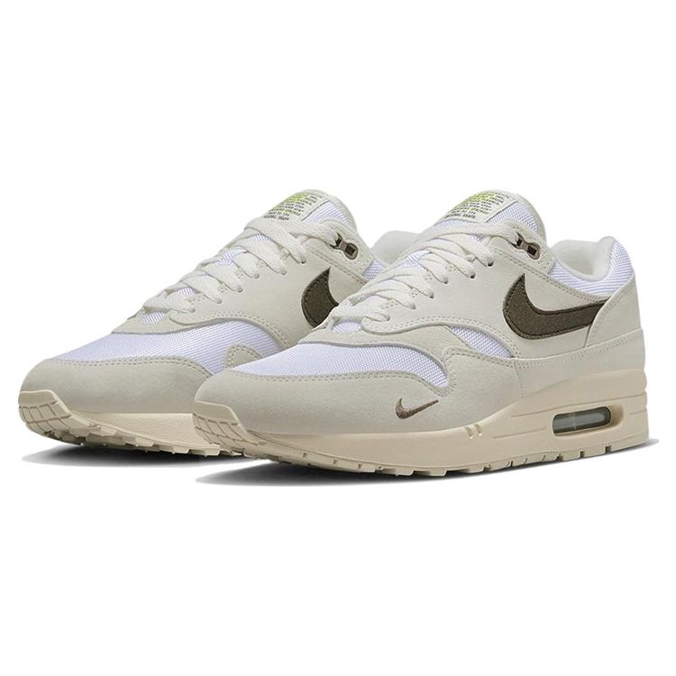 Nike Sneakers Unisex Air Max 1 Ironstone da Uomo White Sail Rattan DZ4494-100