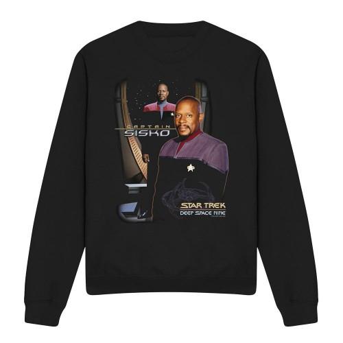 STAR TREK Unisex Adult Captain Sisko Sweatshirt