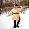 Heren Mode Warme Hoodie Pullover Viking Vetersluiting Verdikken Anorak Middeleeuwse Jassen Cosplay Kostuum