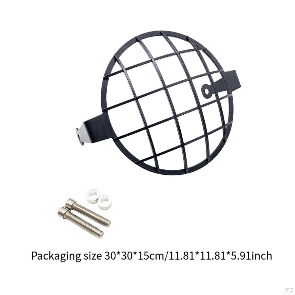 Scheinwerfer-Grillabdeckung, Runde Metall-Lichtabdeckung