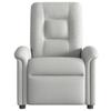 VidaXL Fauteuil inclinable gris nuage tissu, fauteuil, fauteuil inclinable TV, poussette, fauteuil inclinable pour personnes 4015625