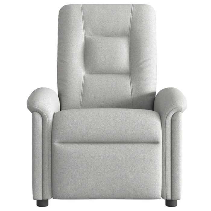 VidaXL Fauteuil inclinable gris nuage tissu, fauteuil, fauteuil inclinable TV, poussette, fauteuil inclinable pour personnes 4015625