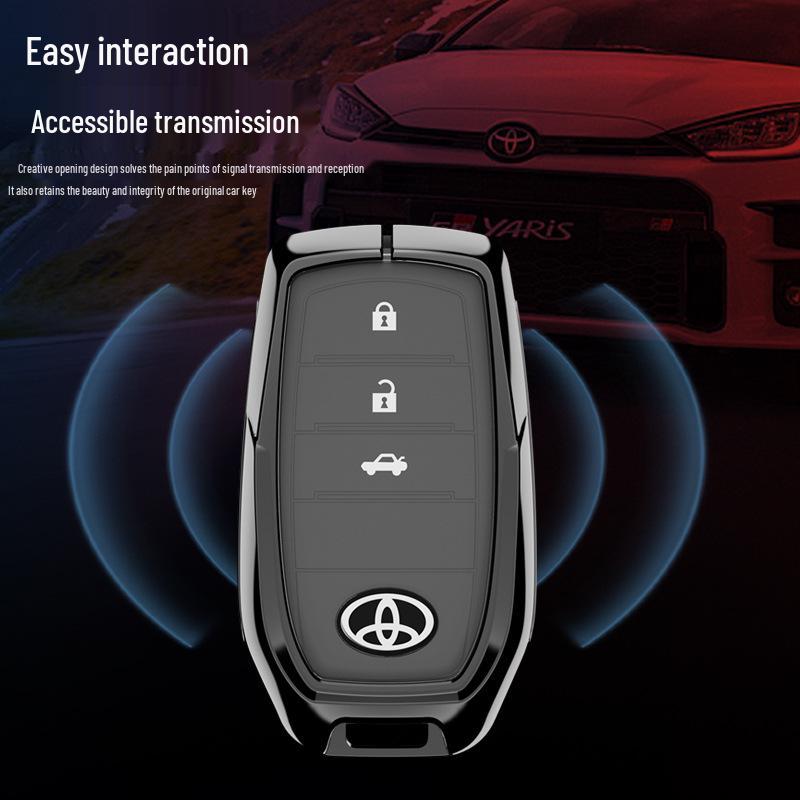 Toyota Key Case for Corolla, Camry, RAV4, IZOA, Yaris, Highlander, Levin