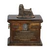 Yorkshire Terrier, Yorkie I - Urn for Dog Ashes, Urn with a Statuette, Personalized Urn for Dog Ashes by Brand