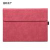 Surface Pro 8 Full Coverage Business Slim Case With Handmade Faux Leather Lightweight Protective Cover Office Travel