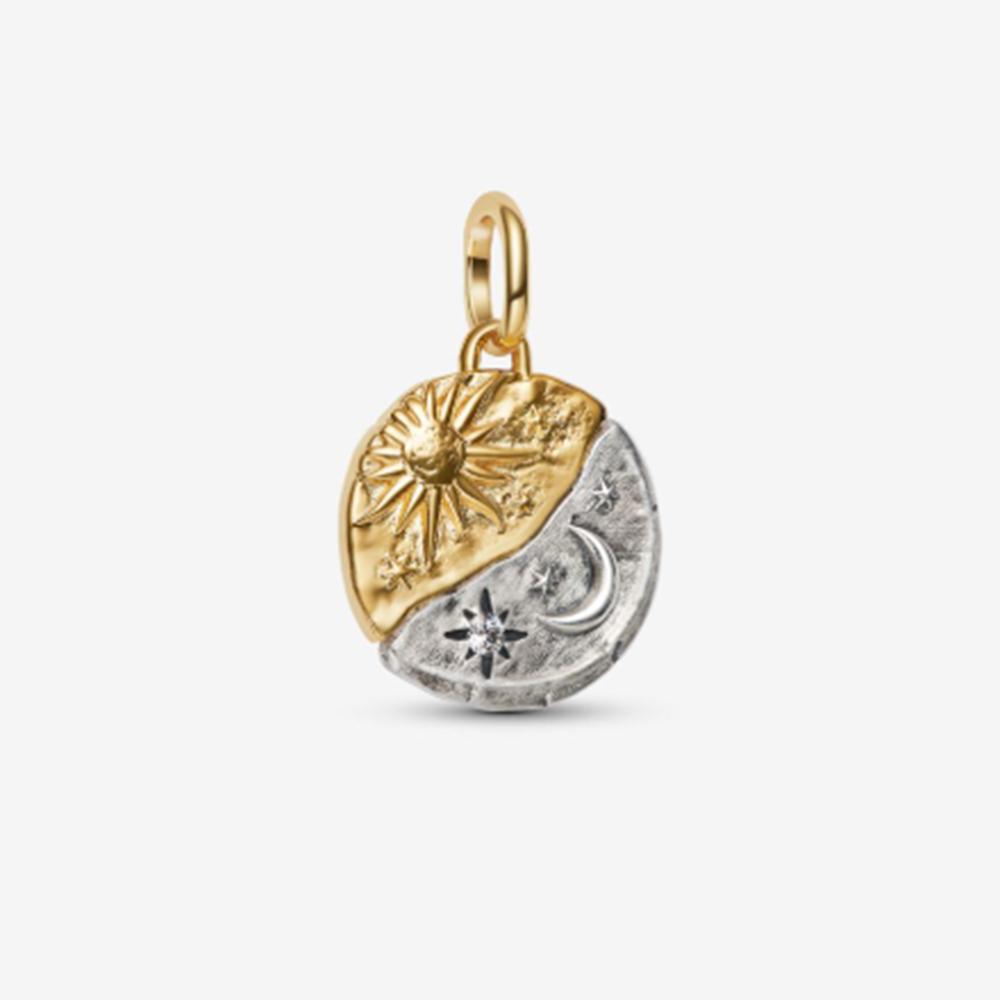 

New 925 Silver Women s Mini Pendant Suitable for Bracelet DIY Fashion Jewelry Gifts