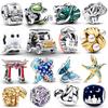 Charms Originale Schoolbag And Jeep Bead Fit Bracelet Necklace For Women Charm Copper Luxury Diy Jewelry Fine Party Gift