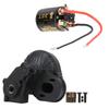 Gearbox with 35T External Carbon Brush 540 Brushed Motor for Axial SCX10 SCX10 II 90046black