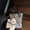 High-end Light Luxury Small Bag Women's New Versatile Messenger Bag Niche Unpopular Portable Bucket Bag Women