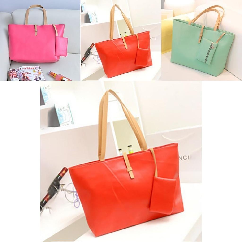 Stylish And Versatile Faux Leather Shoulder Bag For Women With Multiple Storage Options