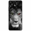 For Infinix Hot 30i NFC Case X669D Silicone Wolf Lion TPU Soft Fundas For Infinix Hot 30i X669C Hot30i 2023 Protector Black Capa