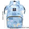 Simple Print Mummy Bag Multi-function Large Capacity Baby Diaper Organizer Diaper Bag Handbag Nappy Backpack Travel
