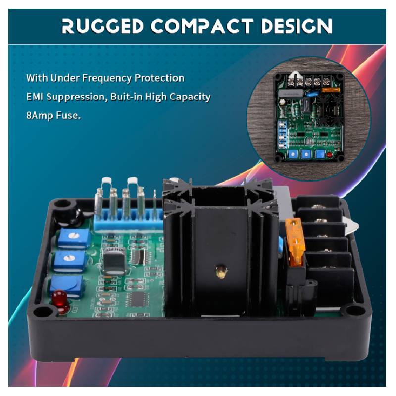 Diesel Generator Gavr 8a Voltage Regulator With Automatic Voltage Control For Backup Power System
