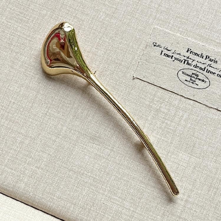 High-Quality Metal Leaf Brooches 2Pcs Set Sophisticated Gold Silver Suit Clips For Coats Jackets Gift Box Accessories