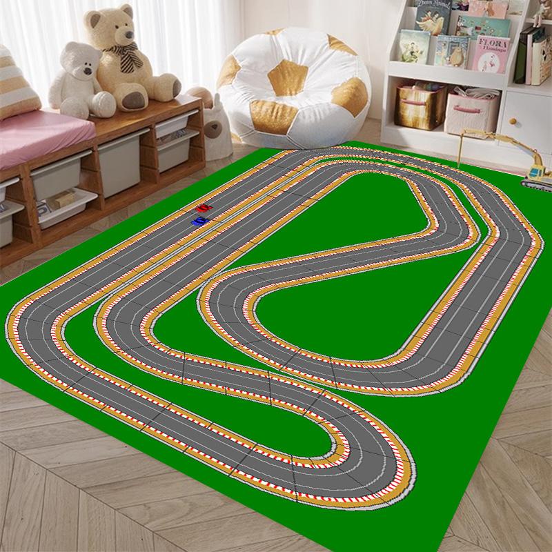 Tappetino da gioco per bambini Autostrada Città Simulazione Traffico Area Gioco Tappeto per Casa Soggiorno Camera da Letto Divano Bambini Tappetino Antiscivolo