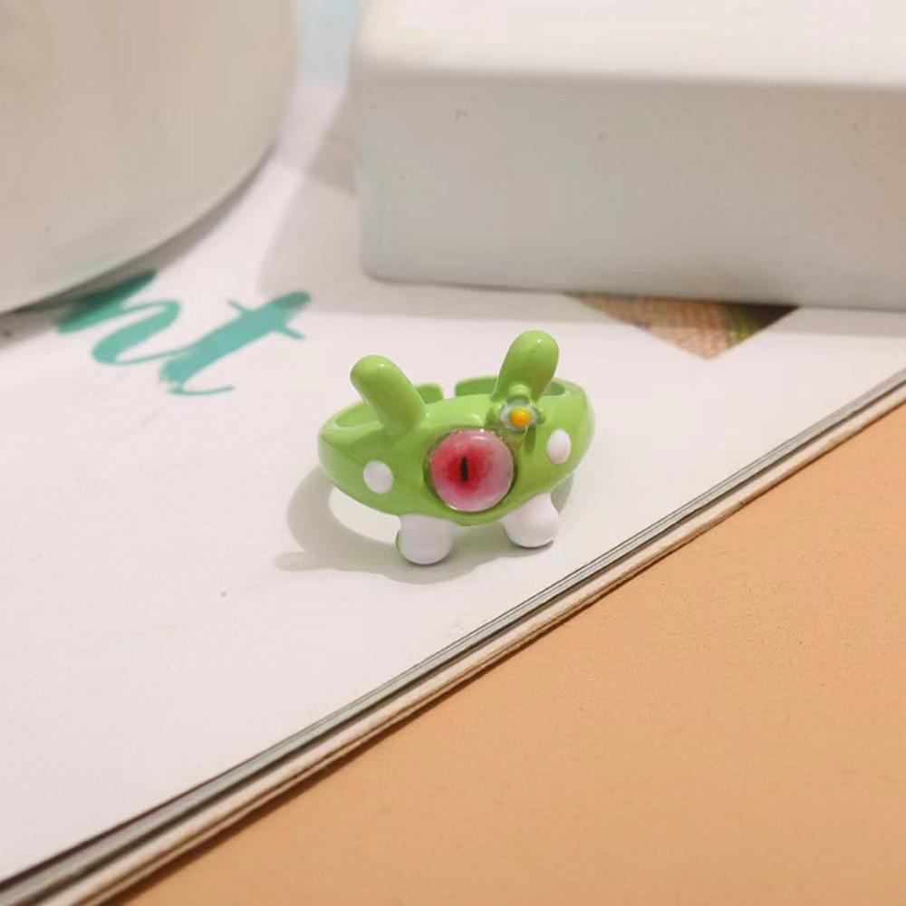 Süßer Monster Ring Diamant Dopamin Ring