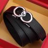 Women's Top Grain Leather Automatic Buckle Belt