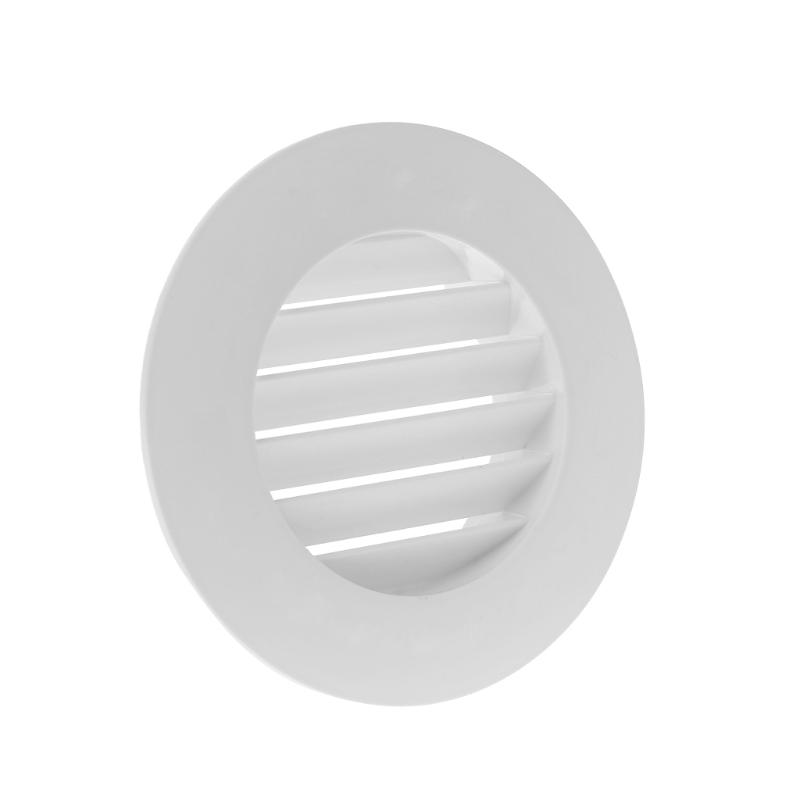 ABS Air Vent Extract Valve Grille Round Diffuser Ducting Air Ventilation Cover Air Volume Kitchen Bath Outlet 100mm
