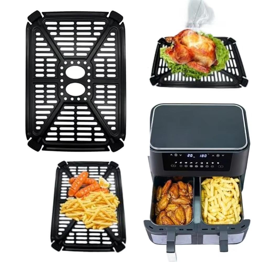 Oil Separator Air Fryer Grill Plate Square Air Fryer Tray Air Fryer Replacement Part  Easy Clean