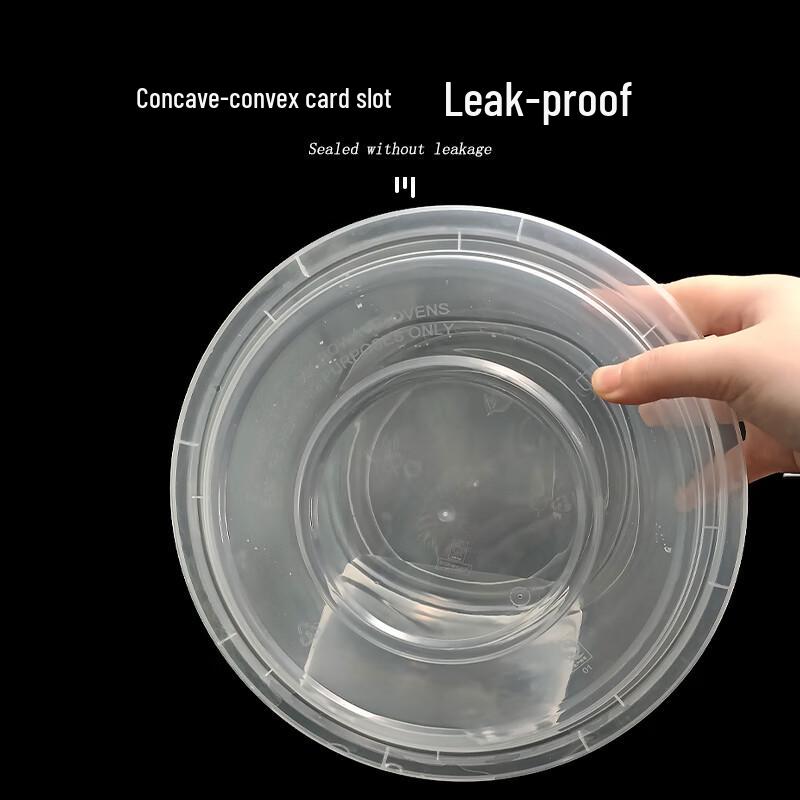 Jinmei King 4200ml Disposable High-Dome Round Food Container