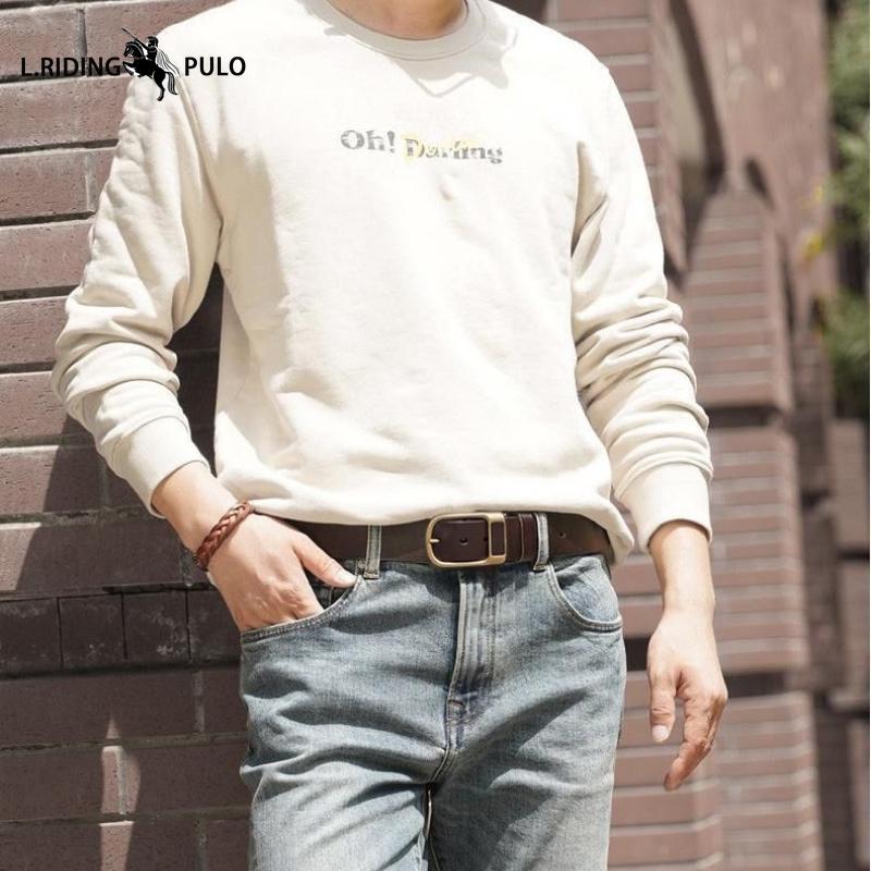 Herren- und Damengürtel mit Dornschließe Business Casual Mittelalterliche und Junge Gürtel Herren Vielseitige Trendige Gürtel