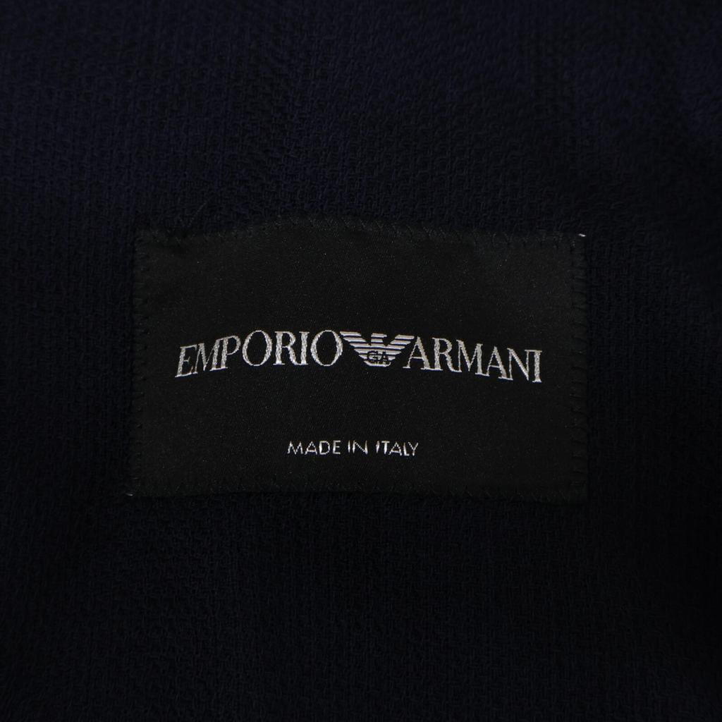 GIORGIO ARMANI [Domestic regular] W1G620 W1227 Wool jersey tailored Jacket 50 NavyUsed