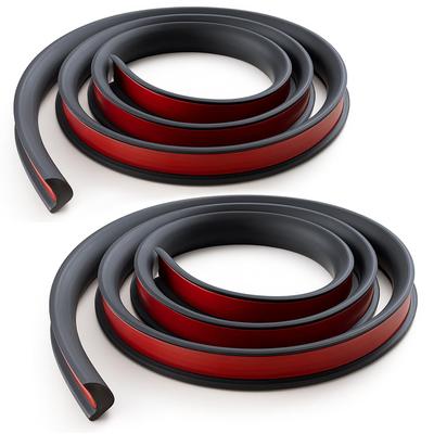 YESprime Fender Molding D Type Hamitie Prevention Black Set of